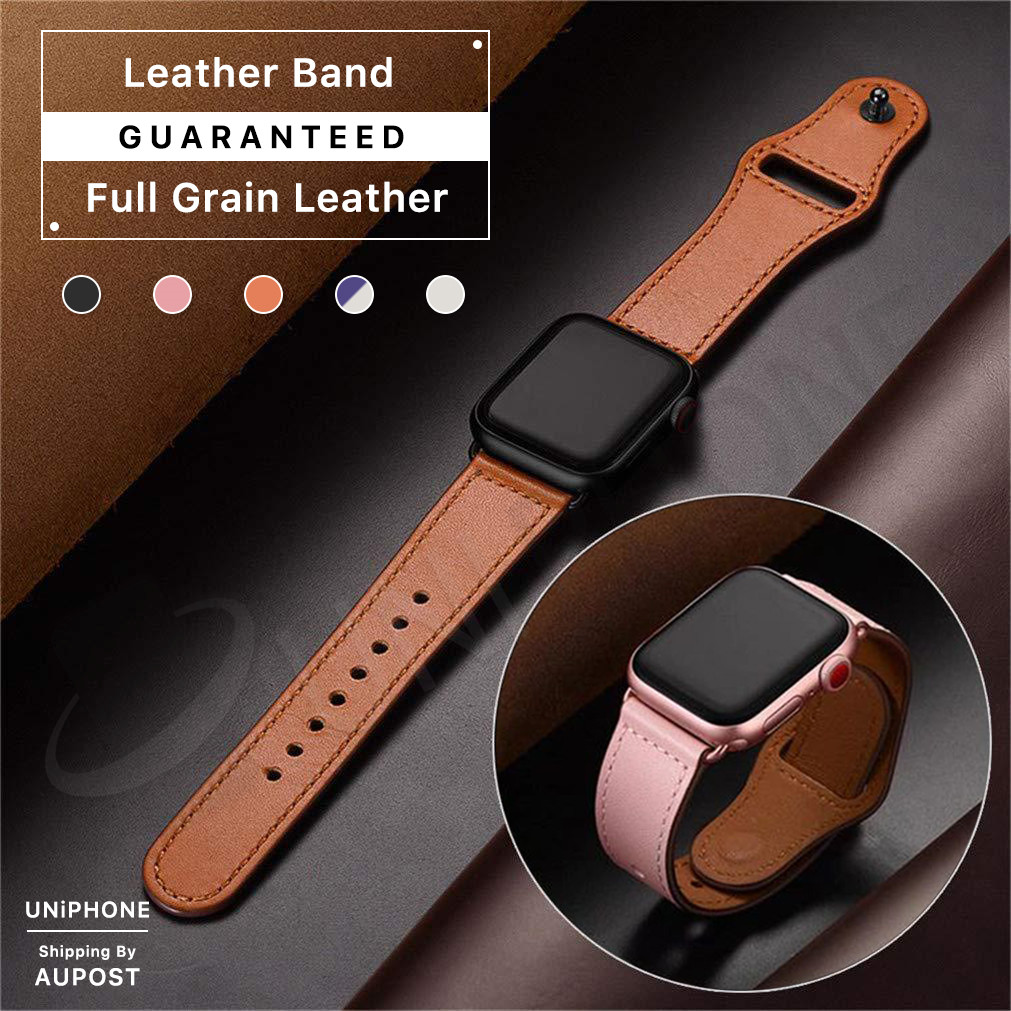 Genuine Leather】Apple Watch Band Strap Series 10 9 8 Ultra